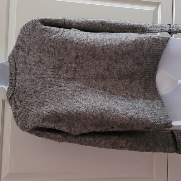 Brave Soul London Wool Alpaca Blend Grey Pink Sweater S - Picture 4 of 6